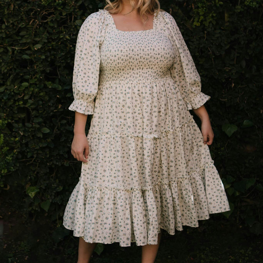 Madeline Dress in Blue