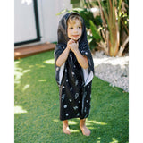 Kids Hooded Beach Poncho - Quick Dry Pool & Swim Towel