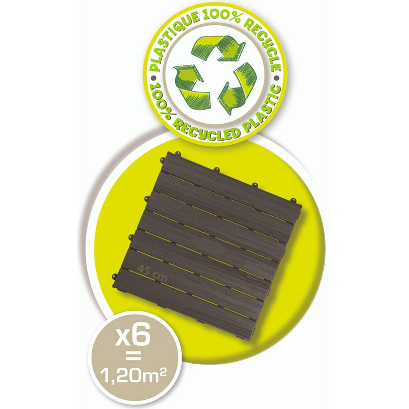 Set of 6 Playhouse Floor Tiles