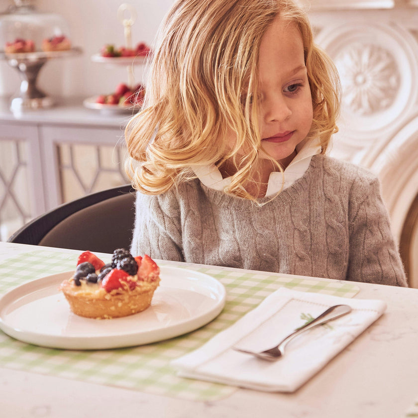 2 Placemats | Green Gingham |  by robynblair x Recette