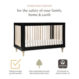 Babyletto Lolly 3-in-1 Convertible Crib with Toddler Bed Conversion Kit