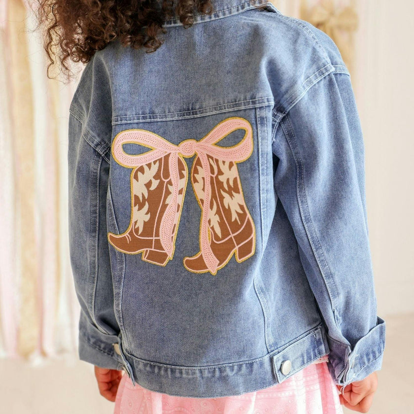 Cowgirl Cutie Patch Western Denim Jacket