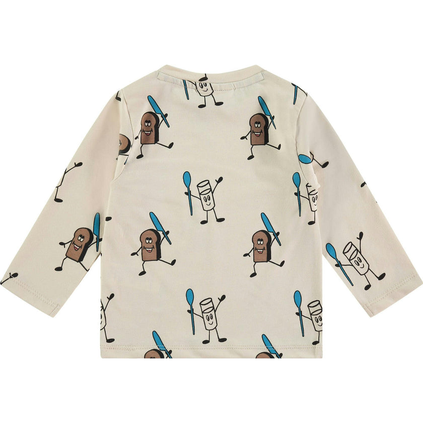 Long Sleeve T-Shirt Milk & Toast