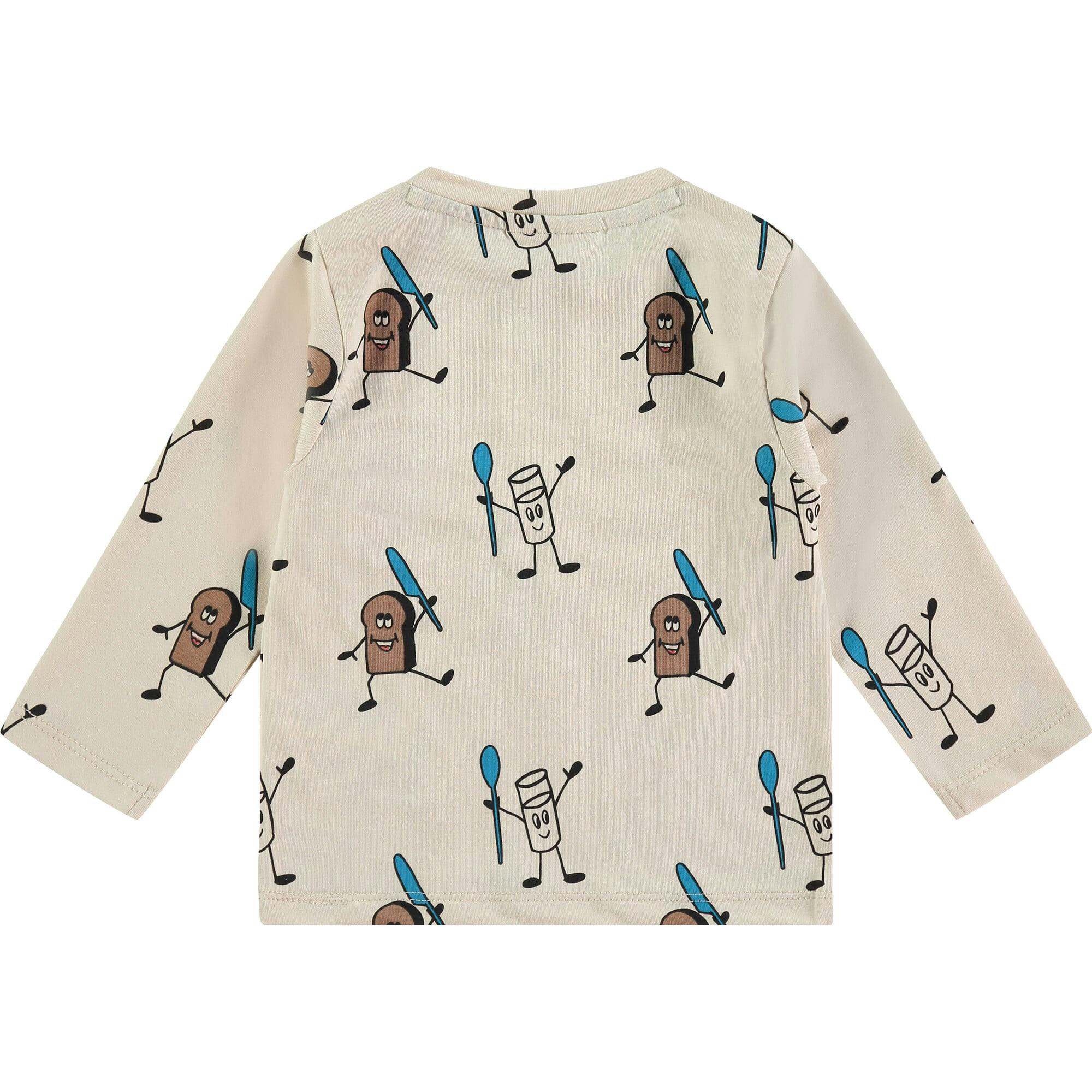 Long Sleeve T-Shirt Milk & Toast