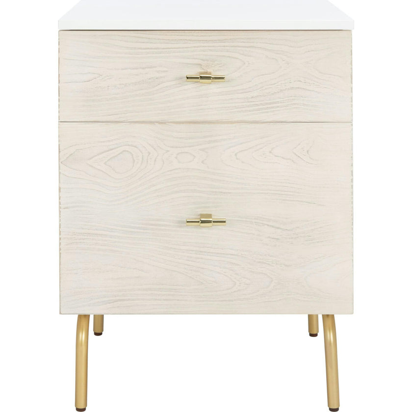 Genevieve 2-Drawer Nightstand