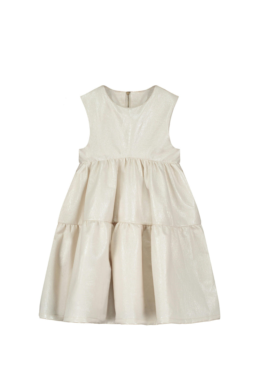 Electra Apron Dress White