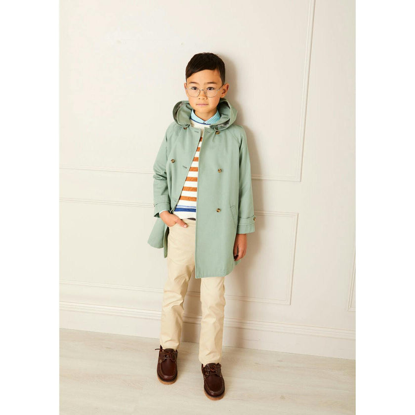 Plain Five Pocket Chino Trousers in Camel (4-10yrs)