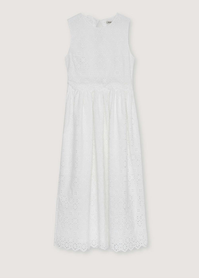 Sakura Woman Long Dress Pure Cloud