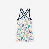 Brooke Criss-Cross Back Romper