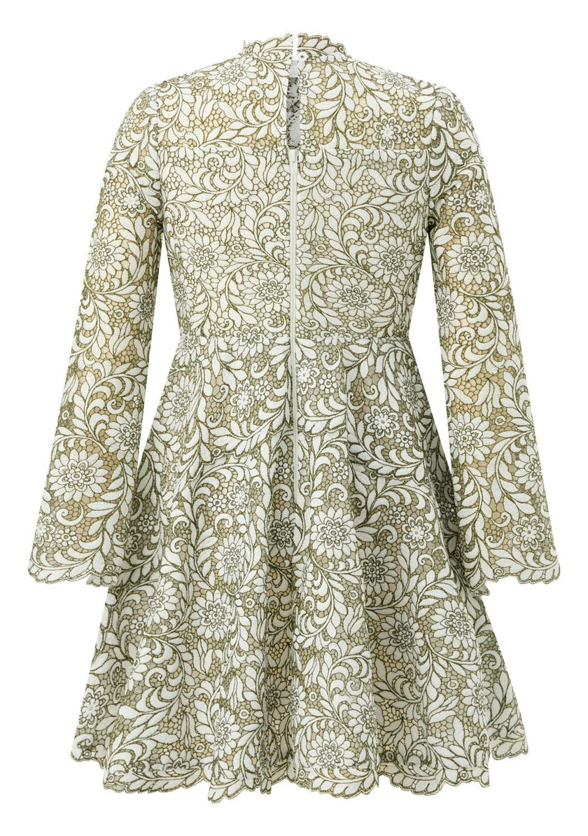 Primrose Embroidery Mini Dress