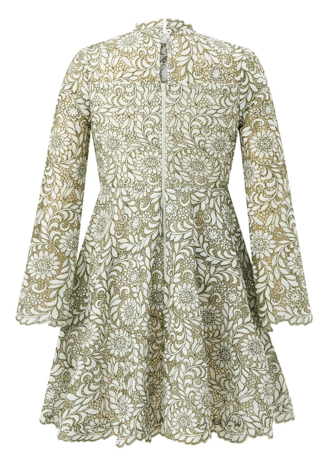 Primrose Embroidery Mini Dress