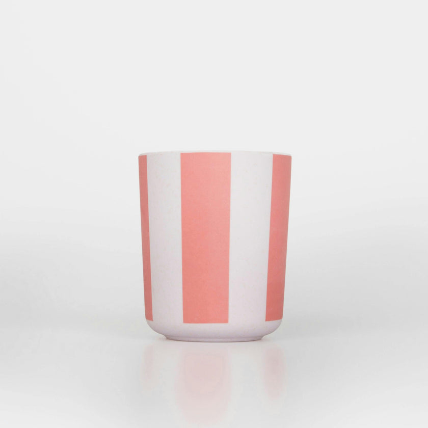 Stripy Reusable Bamboo Cups