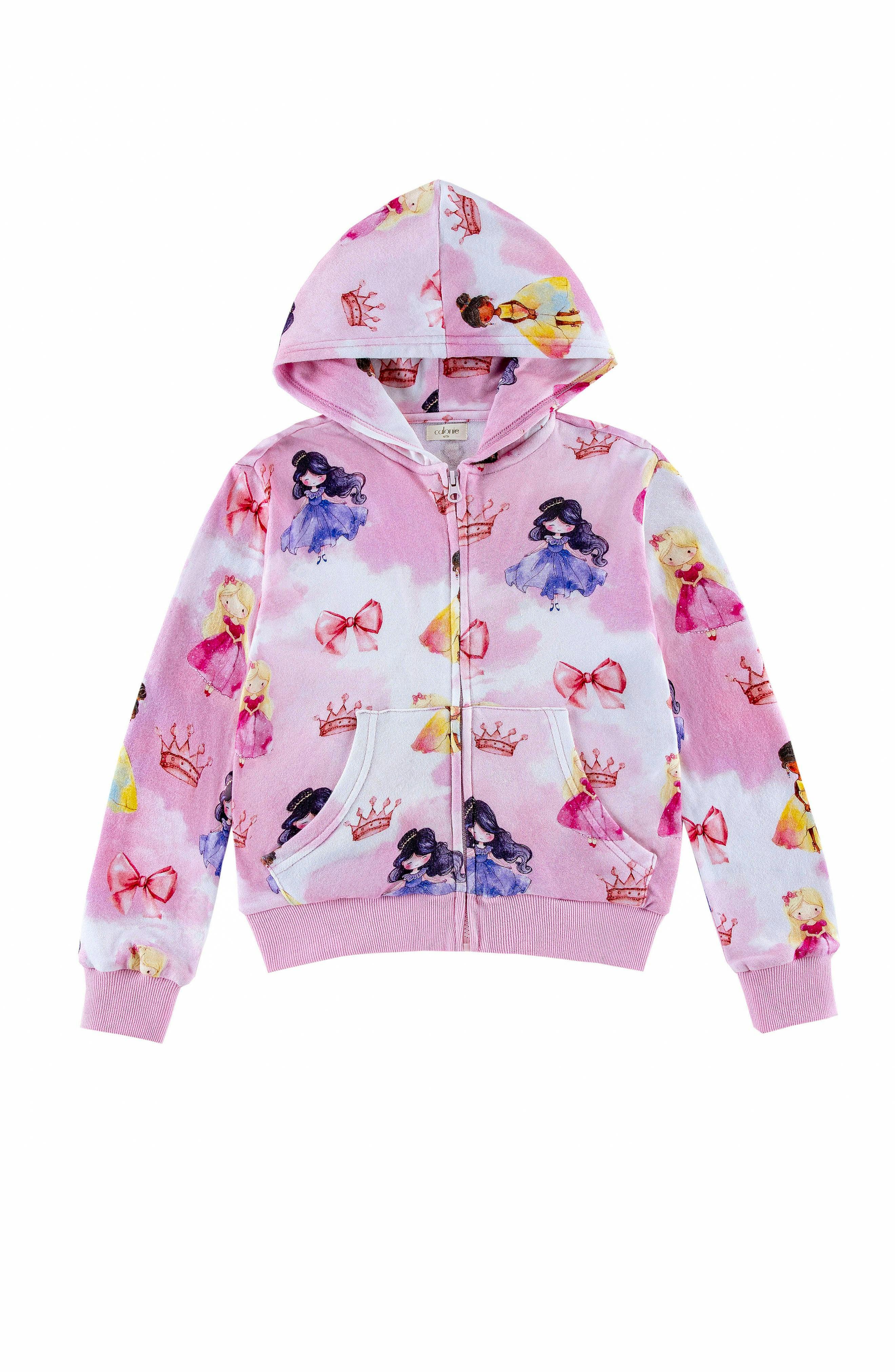Soft Fleece Zip Up, Princess Dream