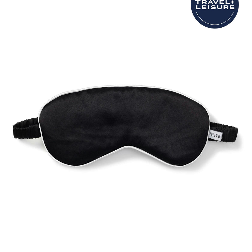 Adult's Silk Sleep Mask in Black