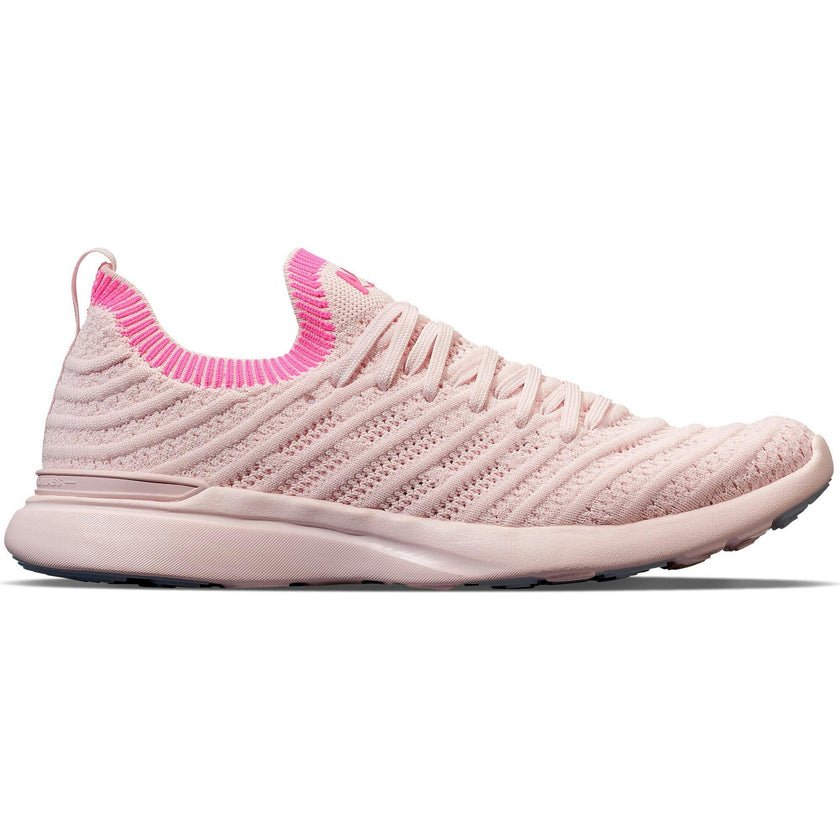 Women's TechLoom Wave Bleached Pink / Fusion Pink / Ribbed, Pink