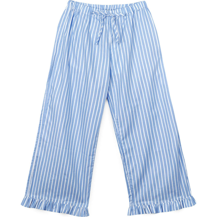 Mipounet SS26 Sia Popelin, Pant Ecru Blue