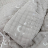 Original Organic Cotton Muslin Quilt - Moon Dust