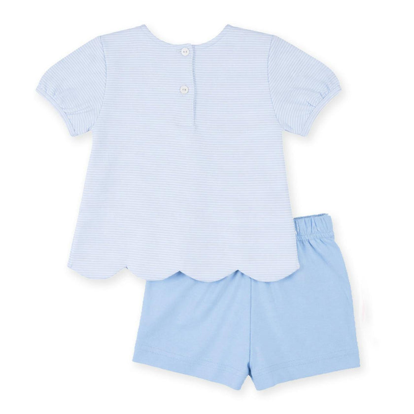 Knit Short Set with School Supplies