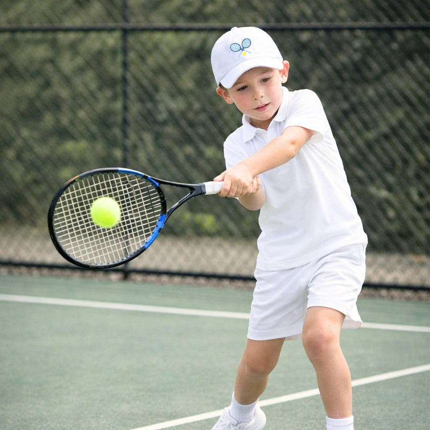 Tennis Baseball Hat (Youth)