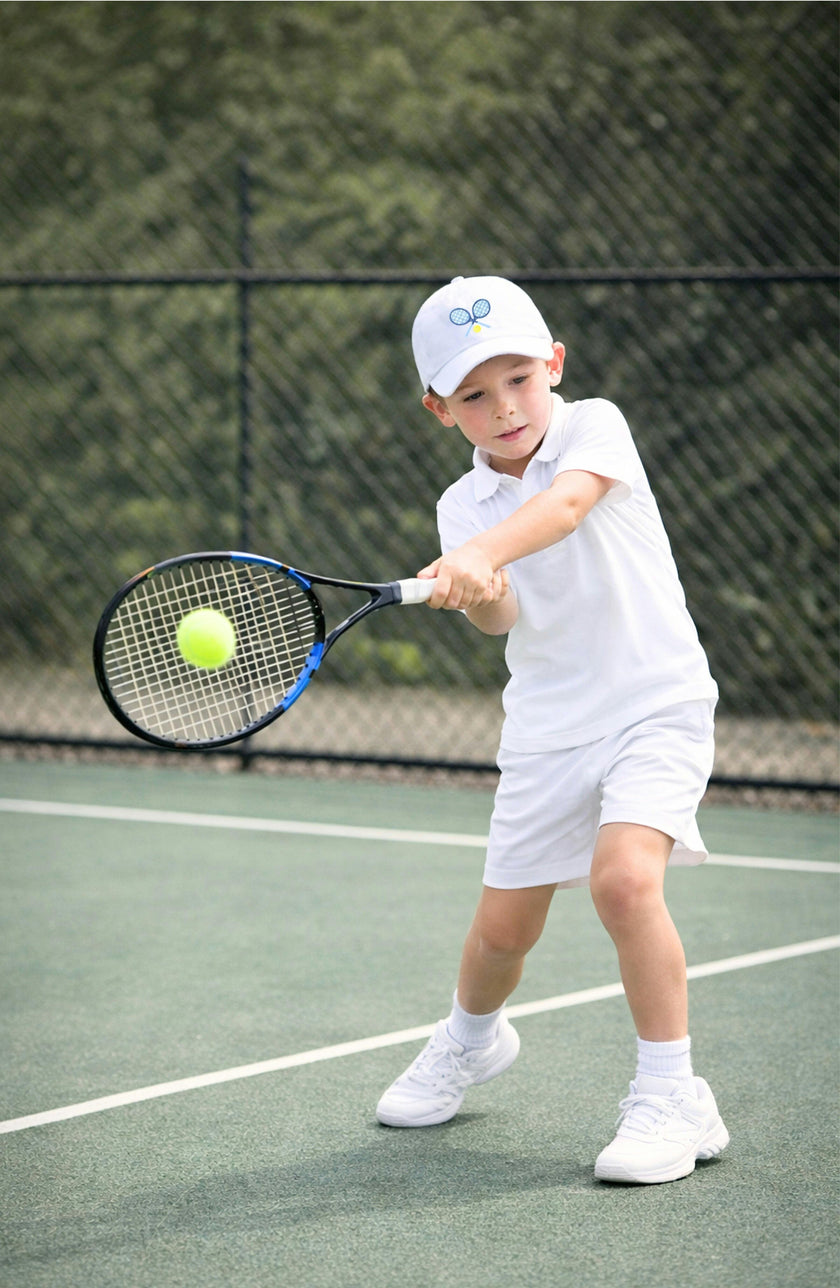 Tennis Baseball Hat (Youth)