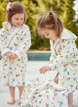 Organic Children’s Bathrobe – Madame Butterfly