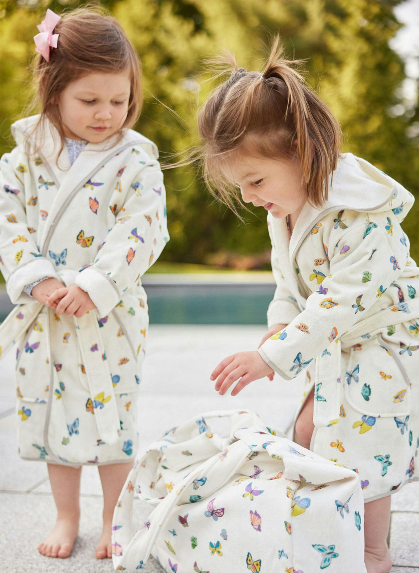 Organic Children’s Bathrobe – Madame Butterfly
