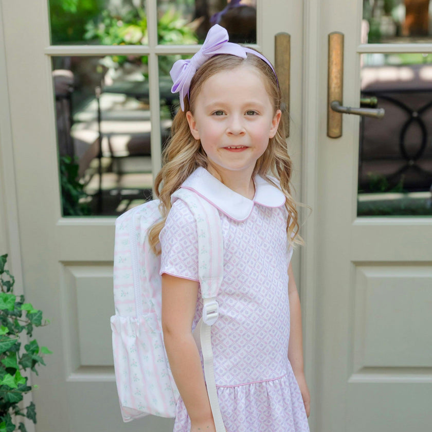 Libby Girls' Dress School Plaid Pink
