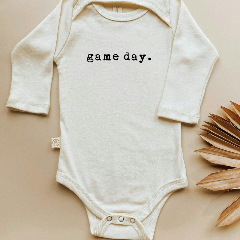 Game Day Organic Bodysuit Long Sleeve
