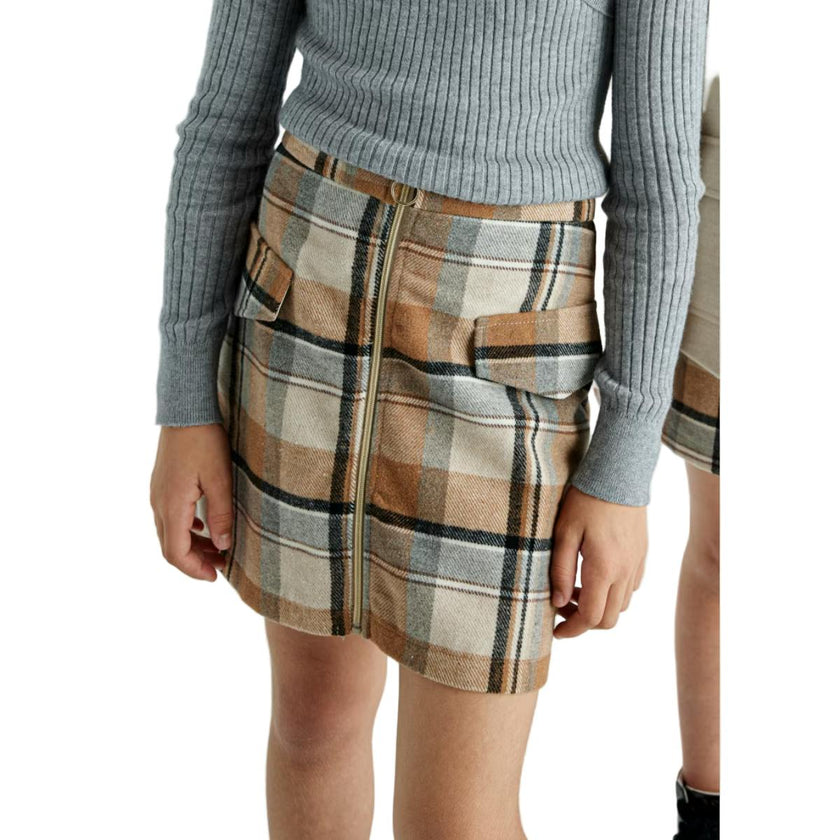 Girl Plaid Skirt