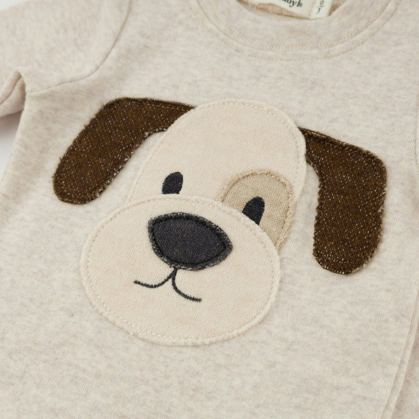 Puppy Face Baby Rib 2pc Set