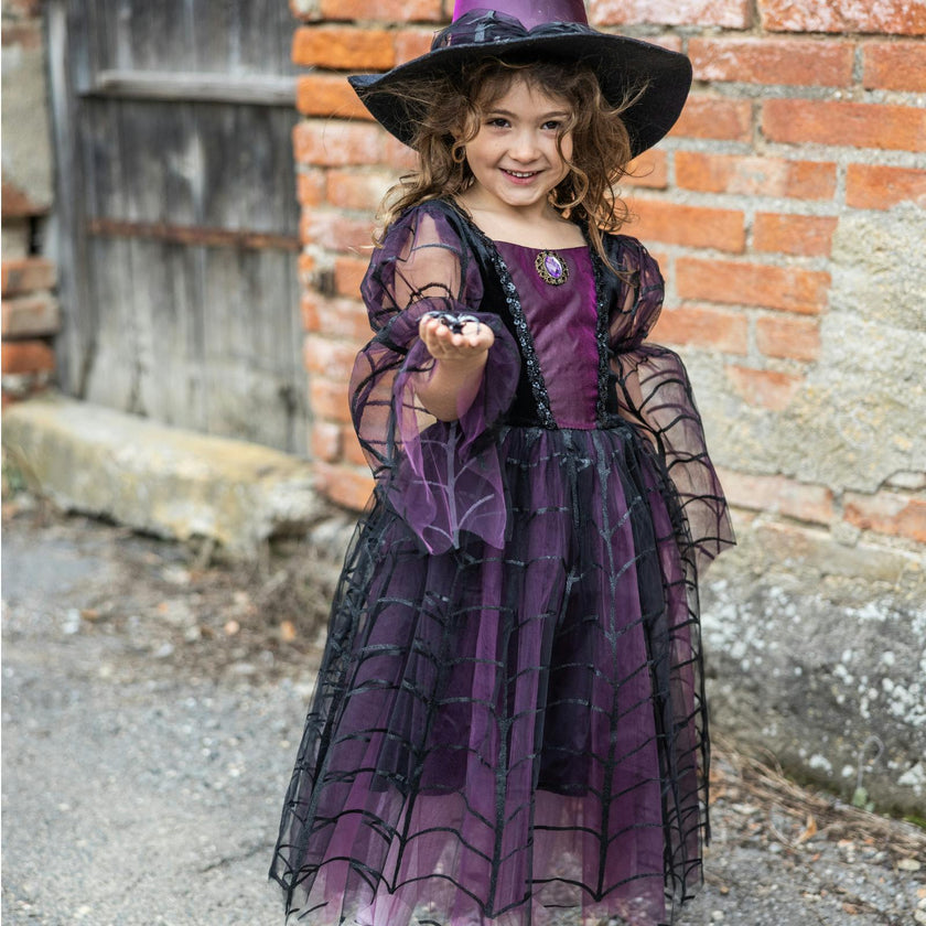 Amethyst the Spider Witch Dress with Hat