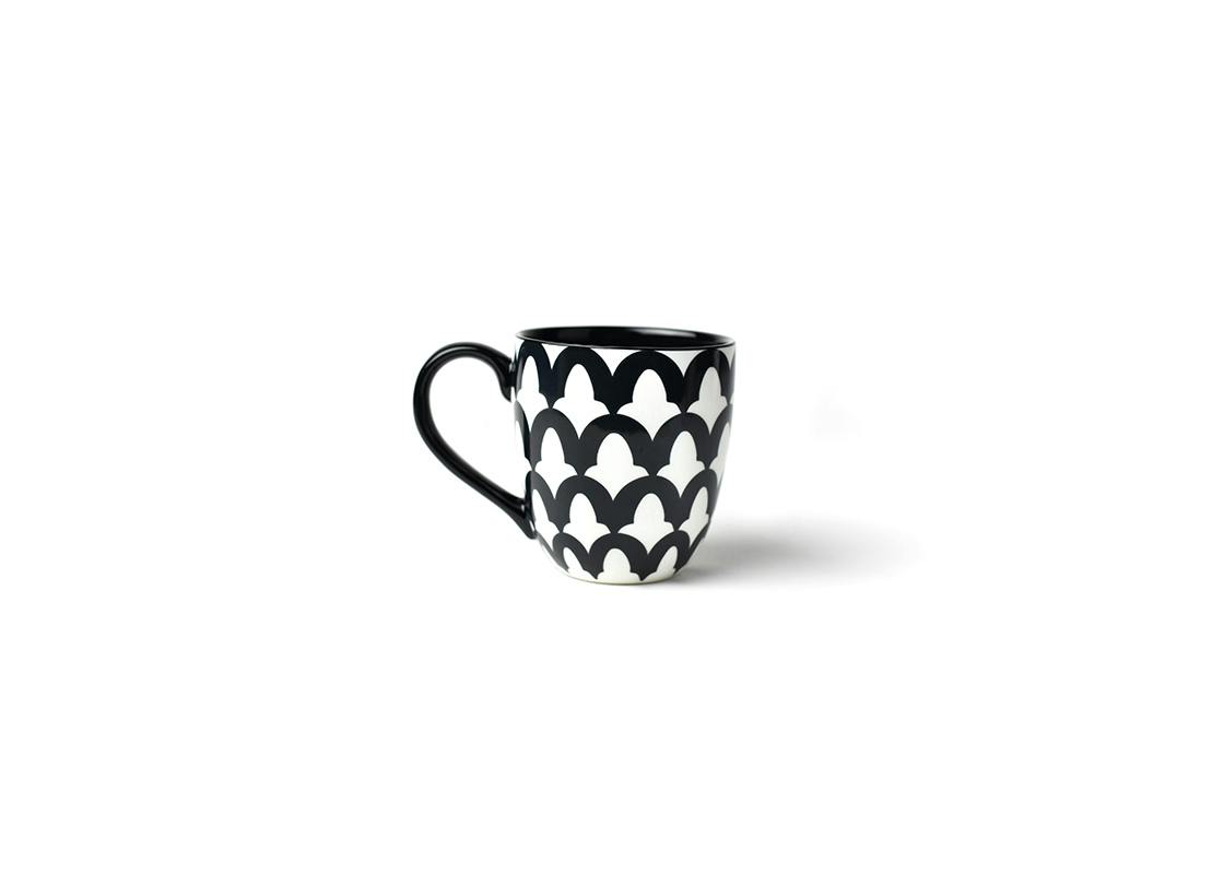 Black Arabesque Mug