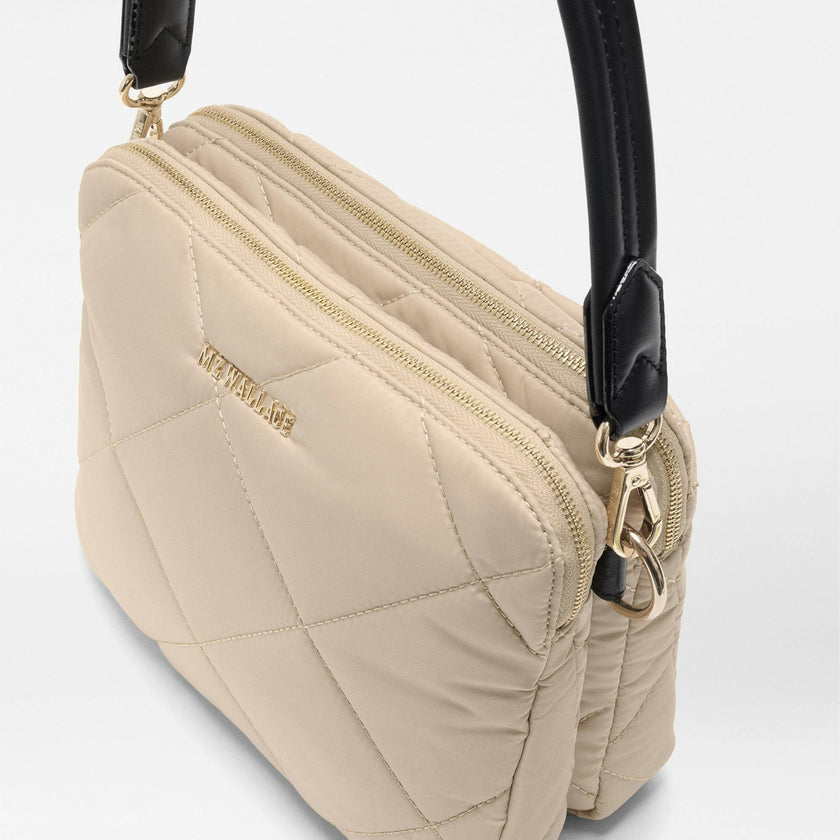 Buff/Black Madison Crossbody III