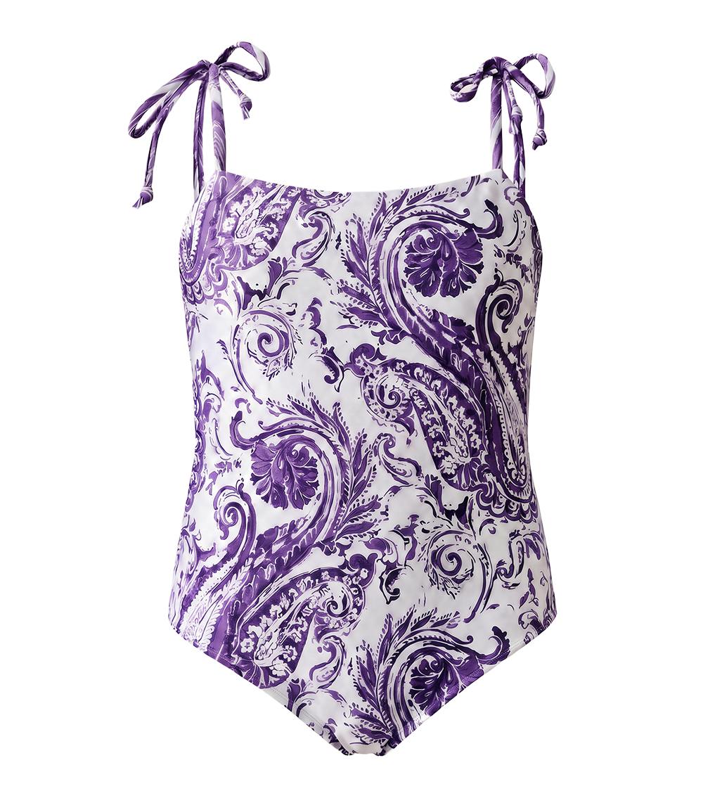 vivi one piece orchid paisley