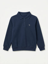 Boys Long Sleeve Sweatshirt Polo