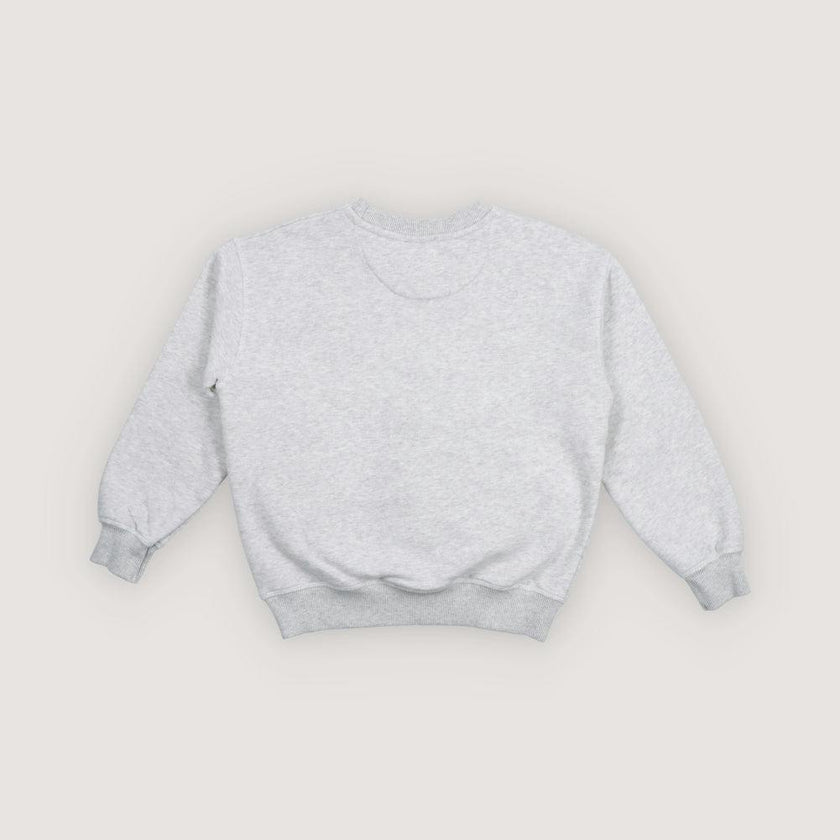 TNS Logo Sweatshirt Light Grey Melange