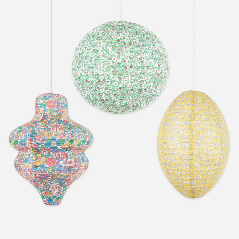 Meri Meri x Liberty Bright Lanterns