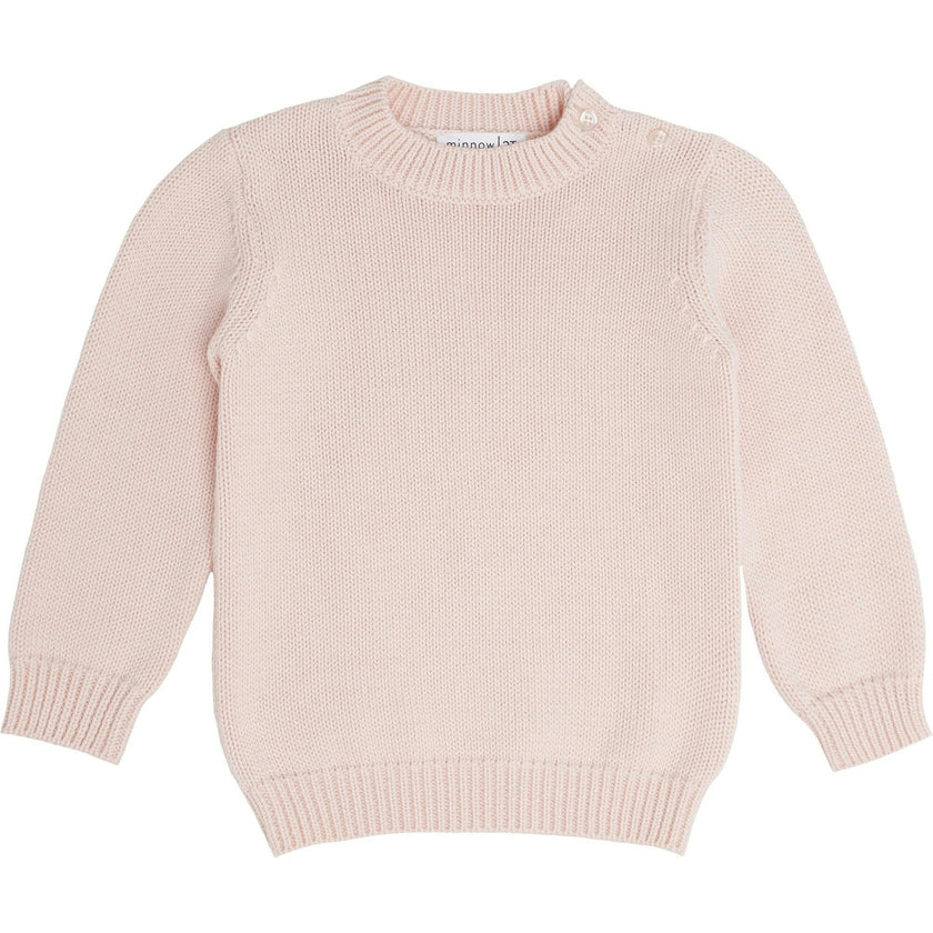 Soft Pink Knit Sweater