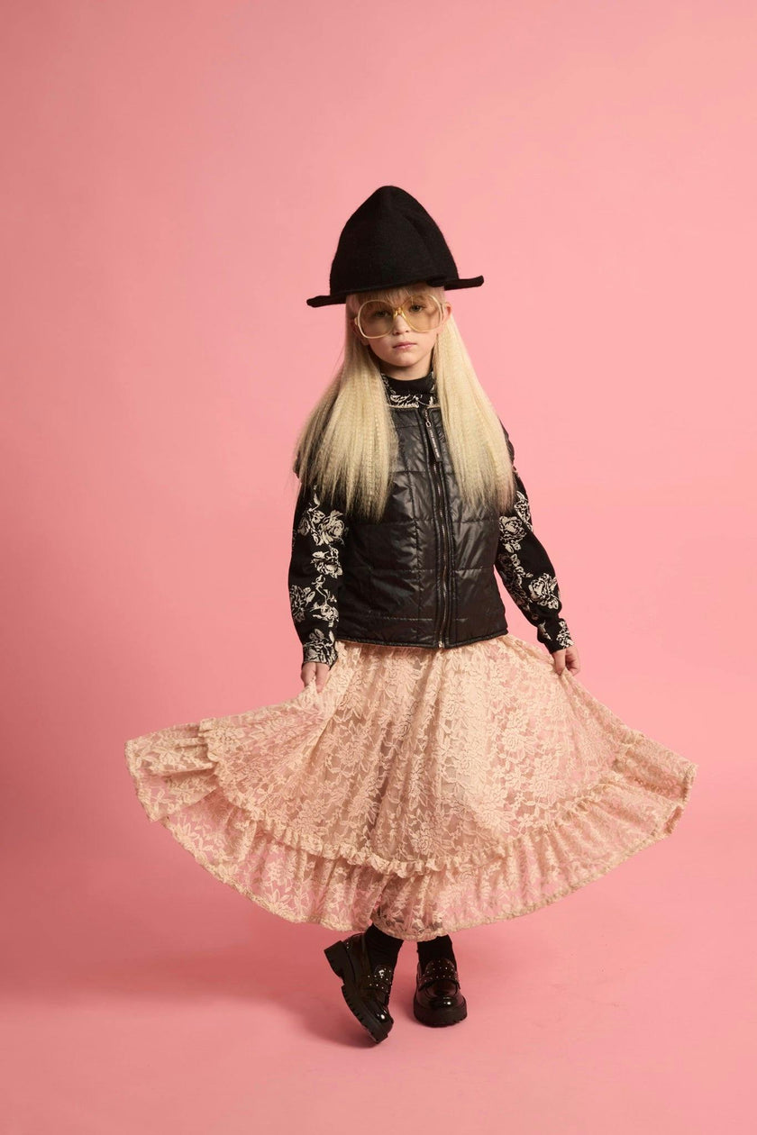Lace Skirt Light Pink
