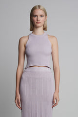 TIA CROP TANK | SOFT LAVENDER | TWO LEFT!