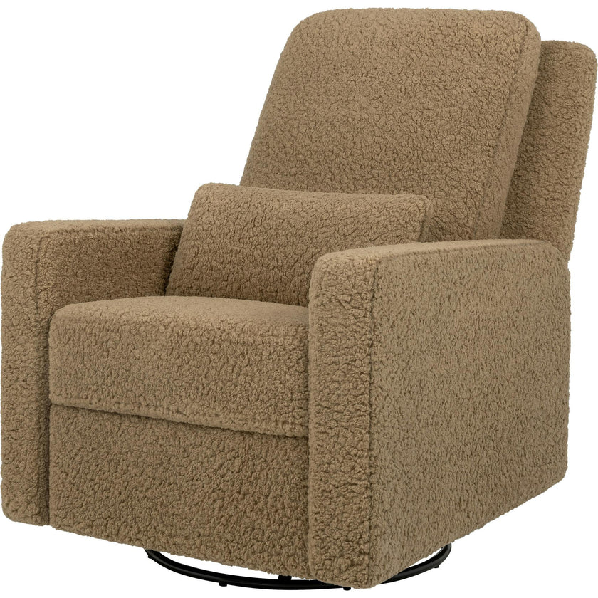 Sigi Shearling Recliner And Swivel Glider