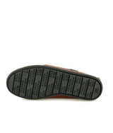 Strap In Pull Up Leather Moccasins, Camel