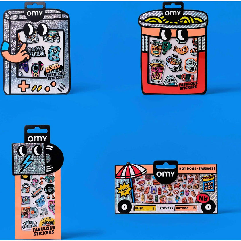 Play Time - Bundle Of 4 Stickers
