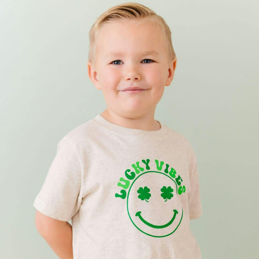 Lucky Vibes St. Patrick's Day Short Sleeve T-Shirt