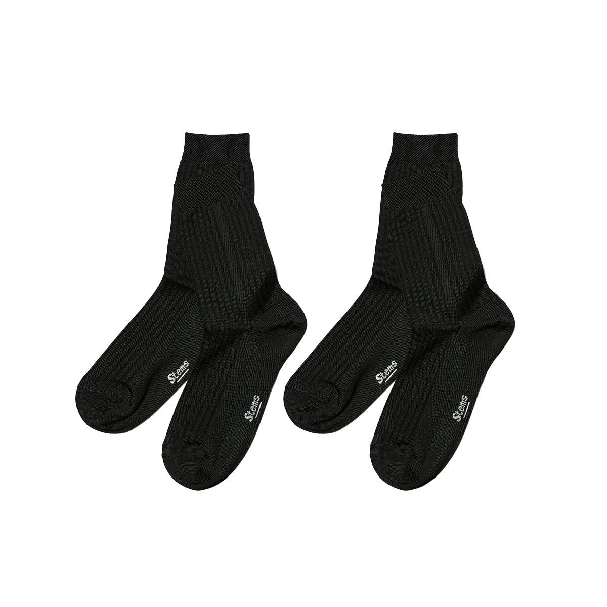Women's Classic Silky Rib Crew Socks