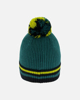 Knit Pompom Beanie Hat
