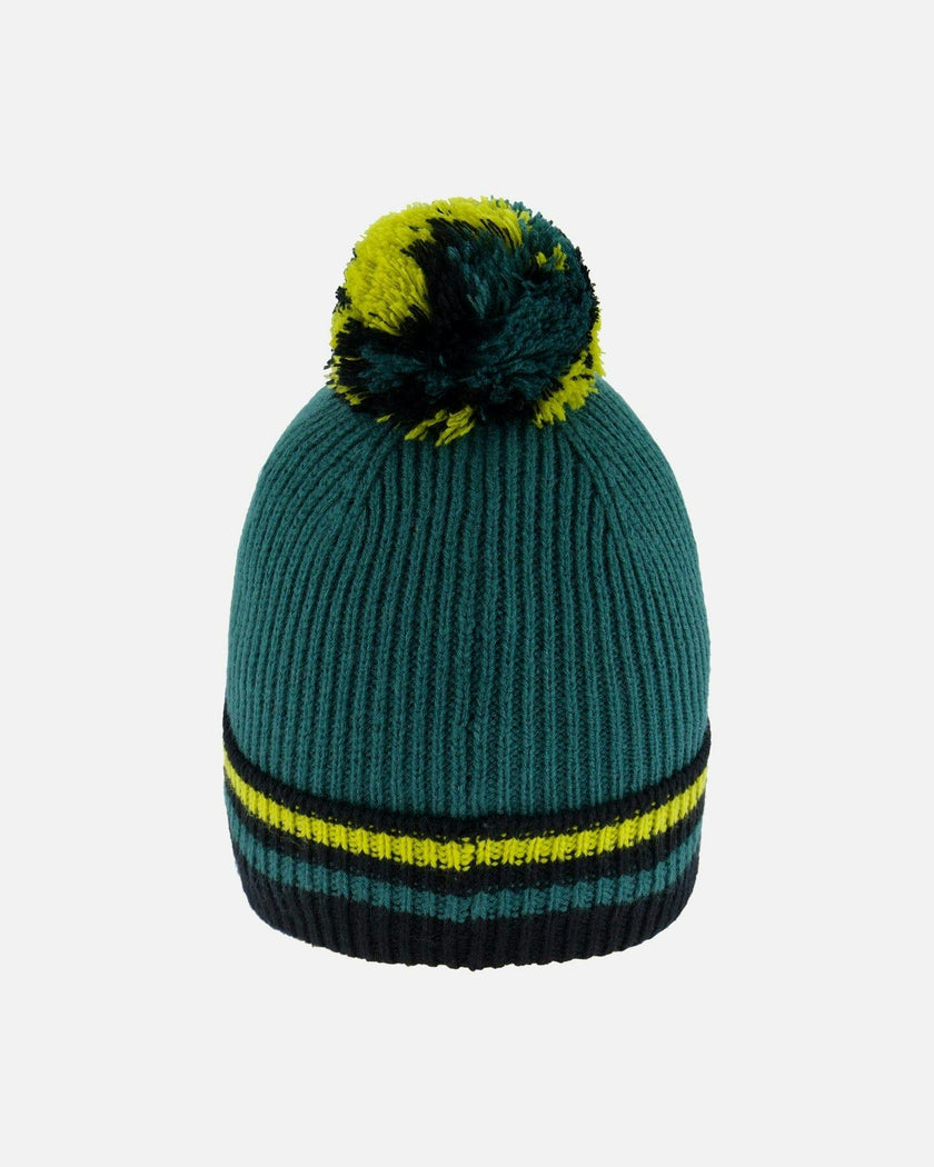 Knit Pompom Beanie Hat
