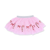 Candy Canes - Tutu Skirt with Bike Shorts