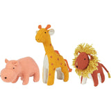Holdie 3-Friends Animal Toy Set