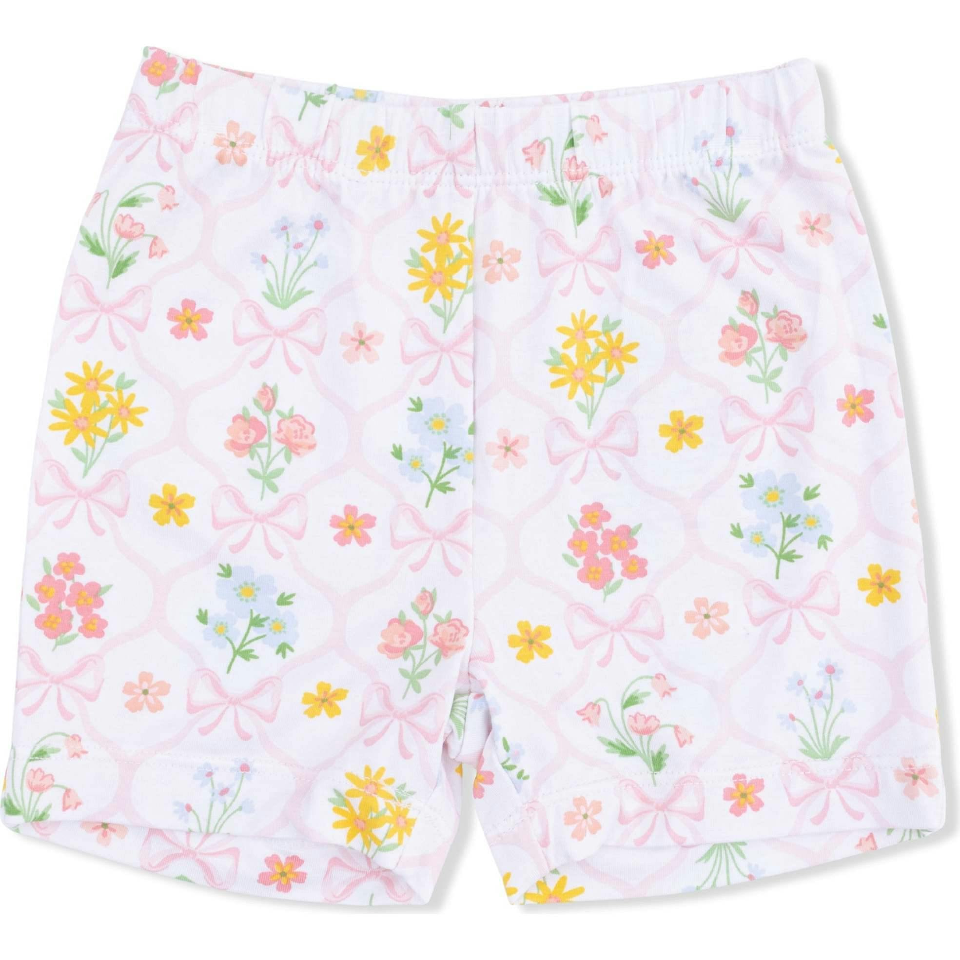 Spring Blooms Bow Trellis - Loungewear Short Set